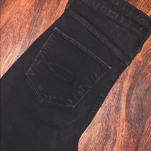 Abercrombie & fitch Black high waisted jeans